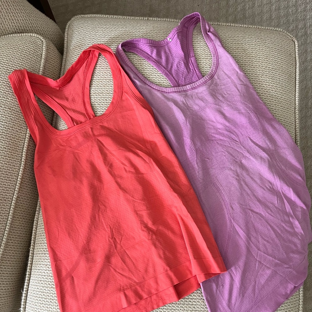 Lululemon 2 Swiftly Tech Tank Tops